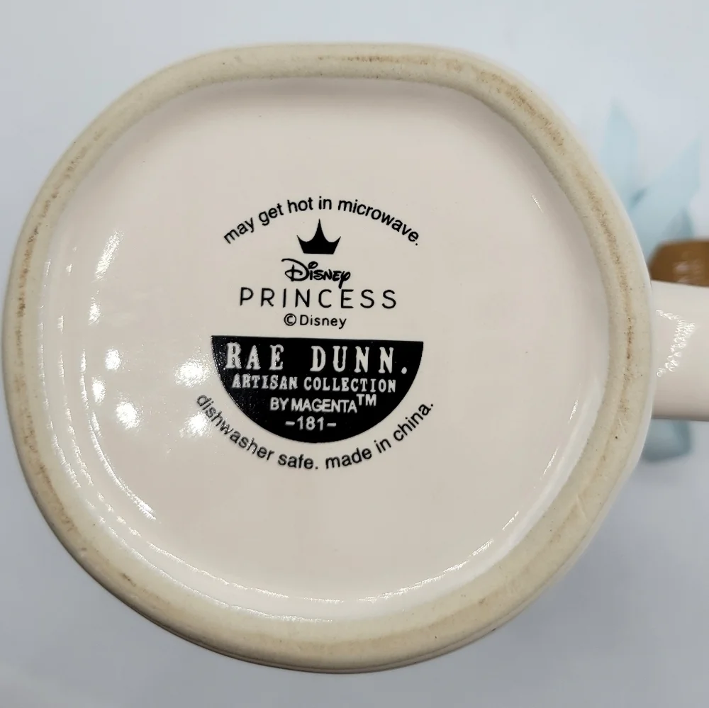 Rae Dunn Disney Cinderella Ceramic Coffee Mug